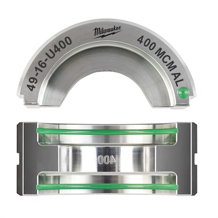 Milwaukee Tool 400 MCM Aluminum 6T U Style Die 49-16-U400